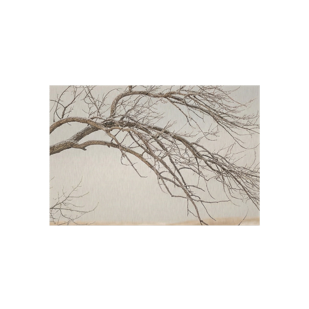 Outdoor Rug - Winter Branches Entry Mat | Echovira Gallery