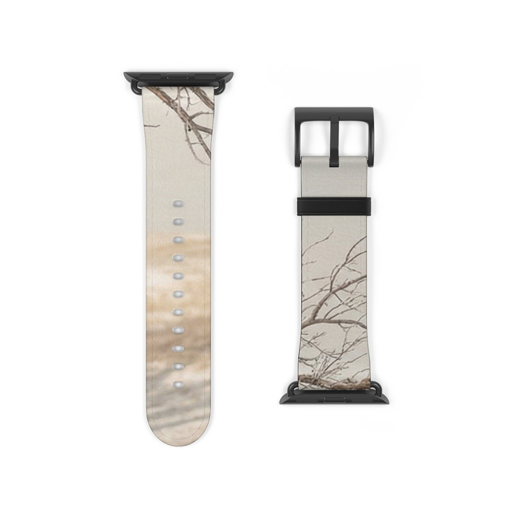 Apple Watch Band - Winter Branch Solitude Landscape |...