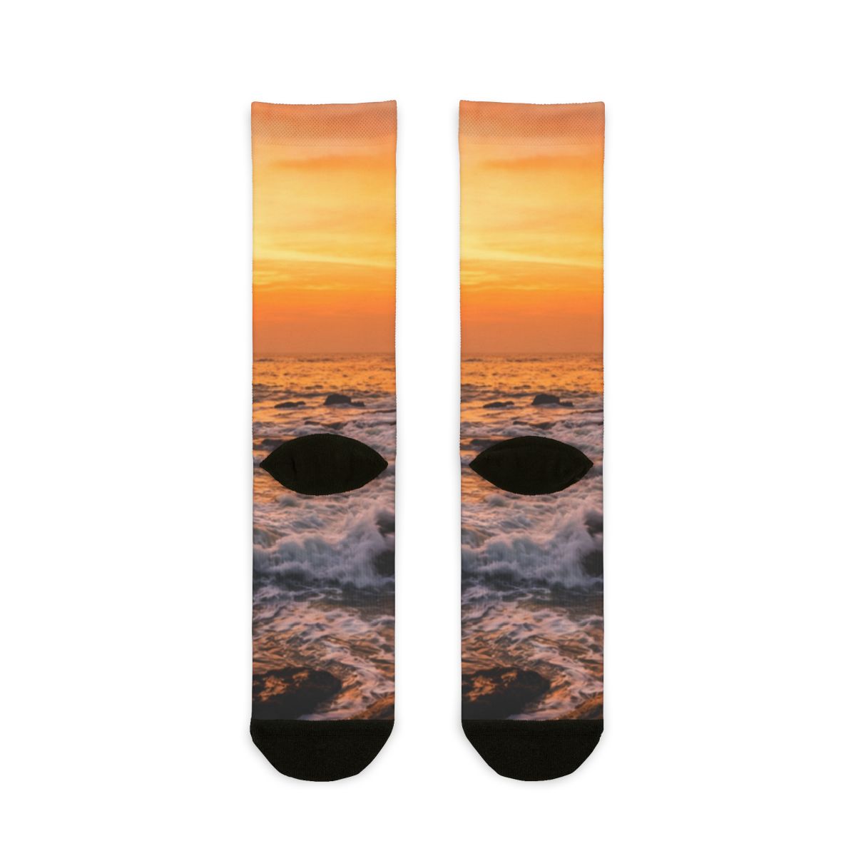 Crew Socks - Golden Hour Horizon