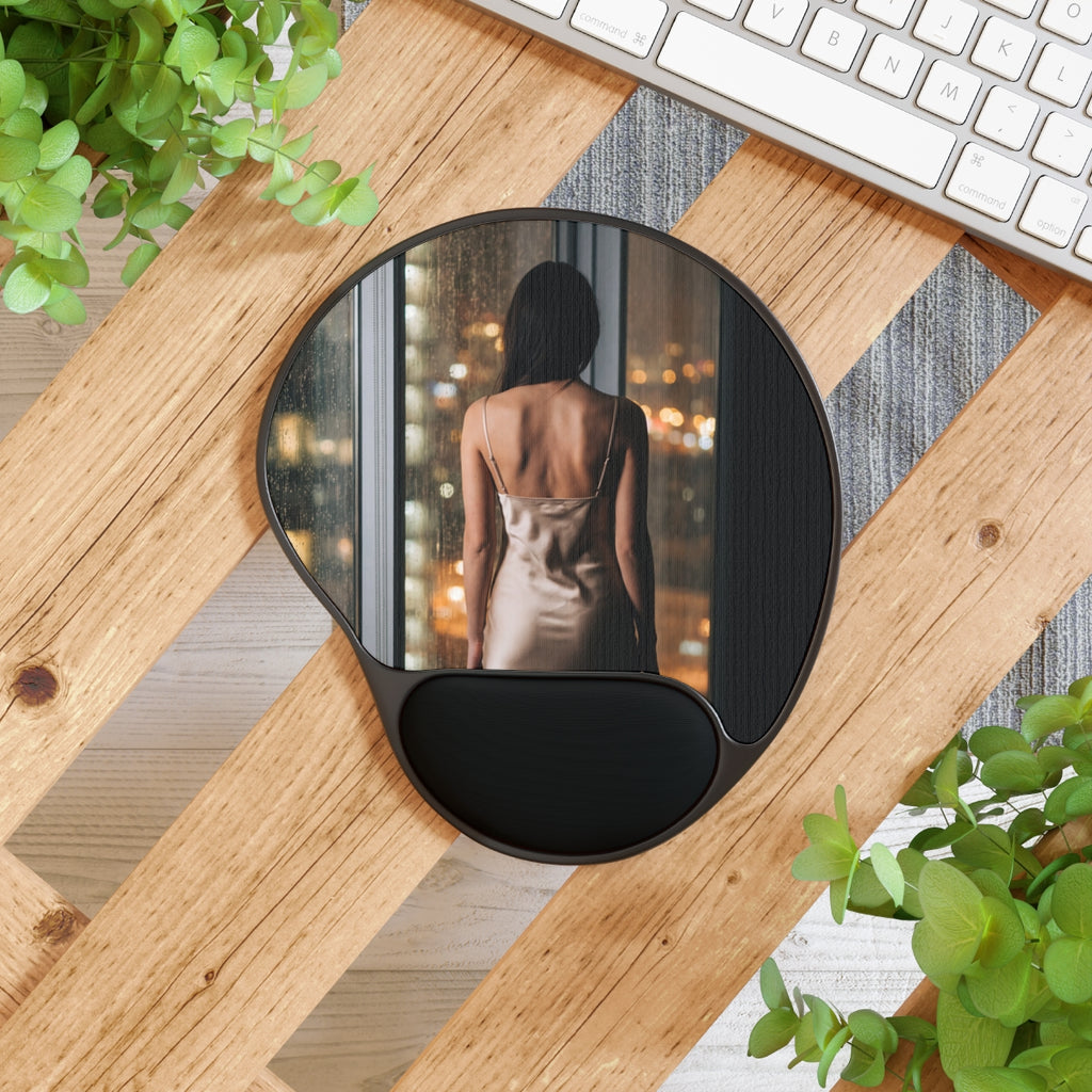 Mouse Pad Wrist Rest - Soft Focus Glow