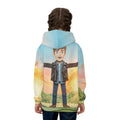 Children's Hoodie - Sunny Meadow Adventure | Echovira...