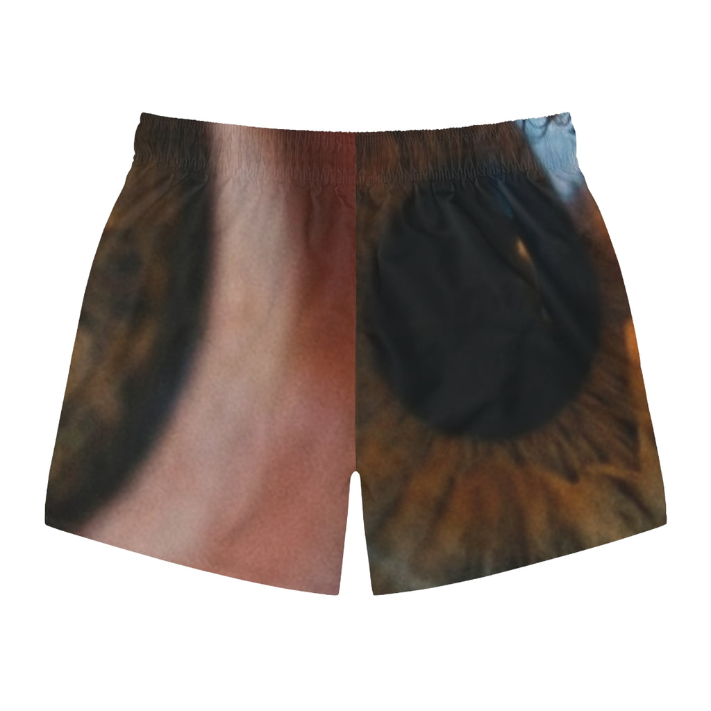 Swim Trunks - Amber Iris Reflection Fine Art Print |...