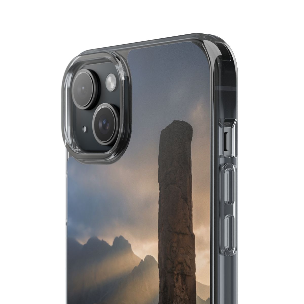Clear Impact-Resistant Cases - Clear Case - Mystic Mountain...