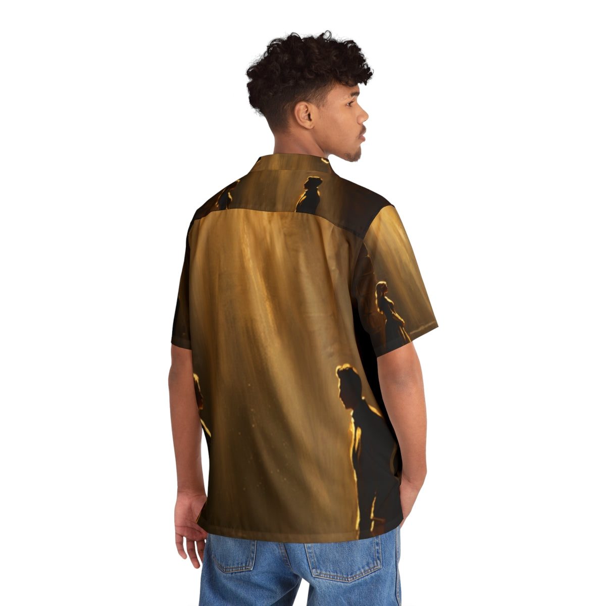 Men's Hawaiian Shirt - Sanctuary Sunbeam | Echovira Gallery