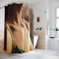 Shower Curtain - Golden Hour Oasis