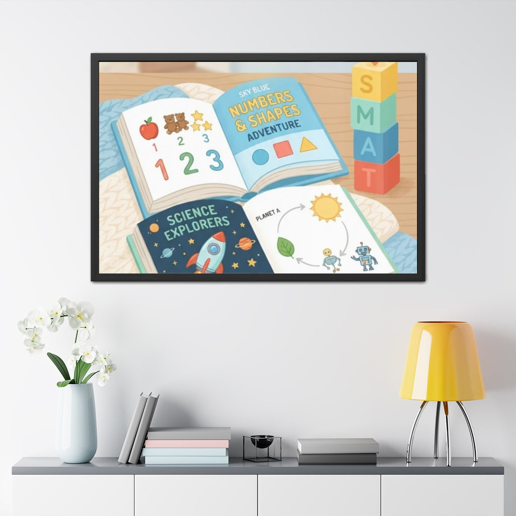 Framed Poster - Science Explorers — Landscape (10×8, 12×8......