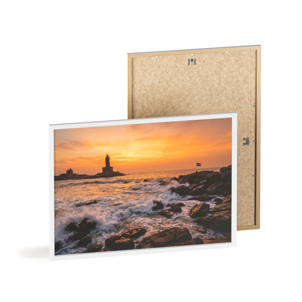 Framed Poster - Golden Hour Horizon