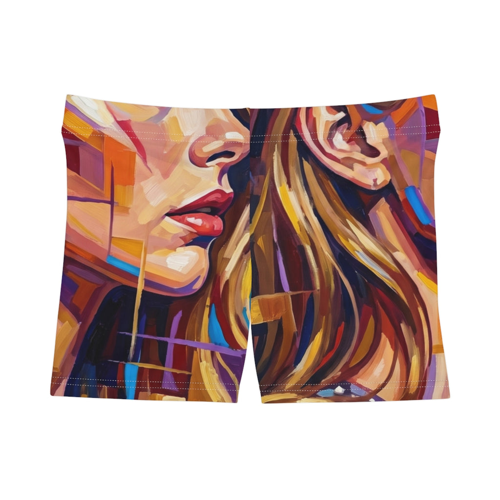 Women's Shorts - Shattered Elegance | Echovira Gallery