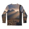 Men's Long Sleeve Shirt - Mystic Monolith Ancient Persian......