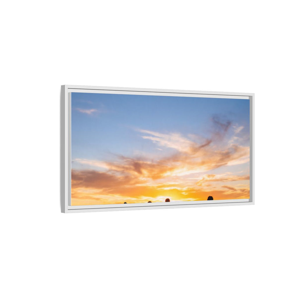 Matte Canvas, Framed - Epic Dawn Trek
