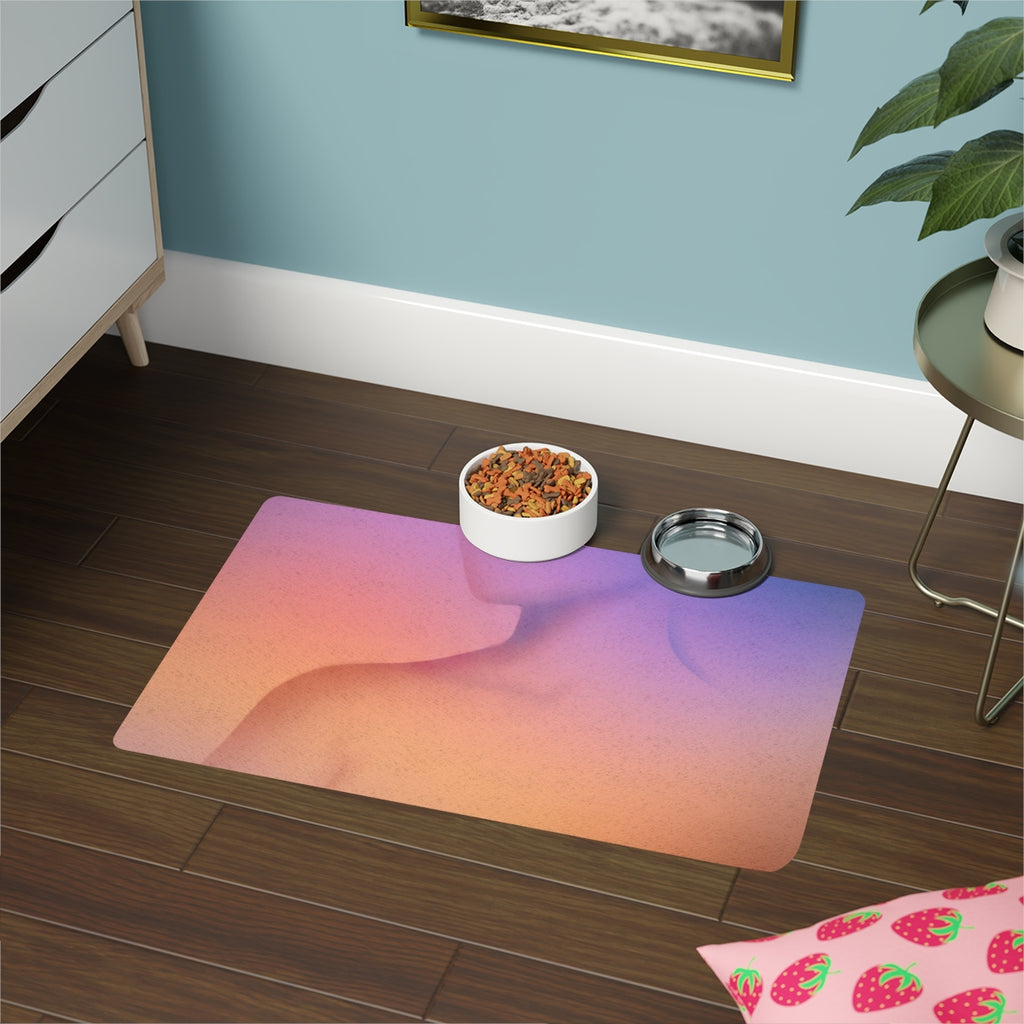 Pet Food Mat 12x18 - Twilight Glow | Echovira Gallery