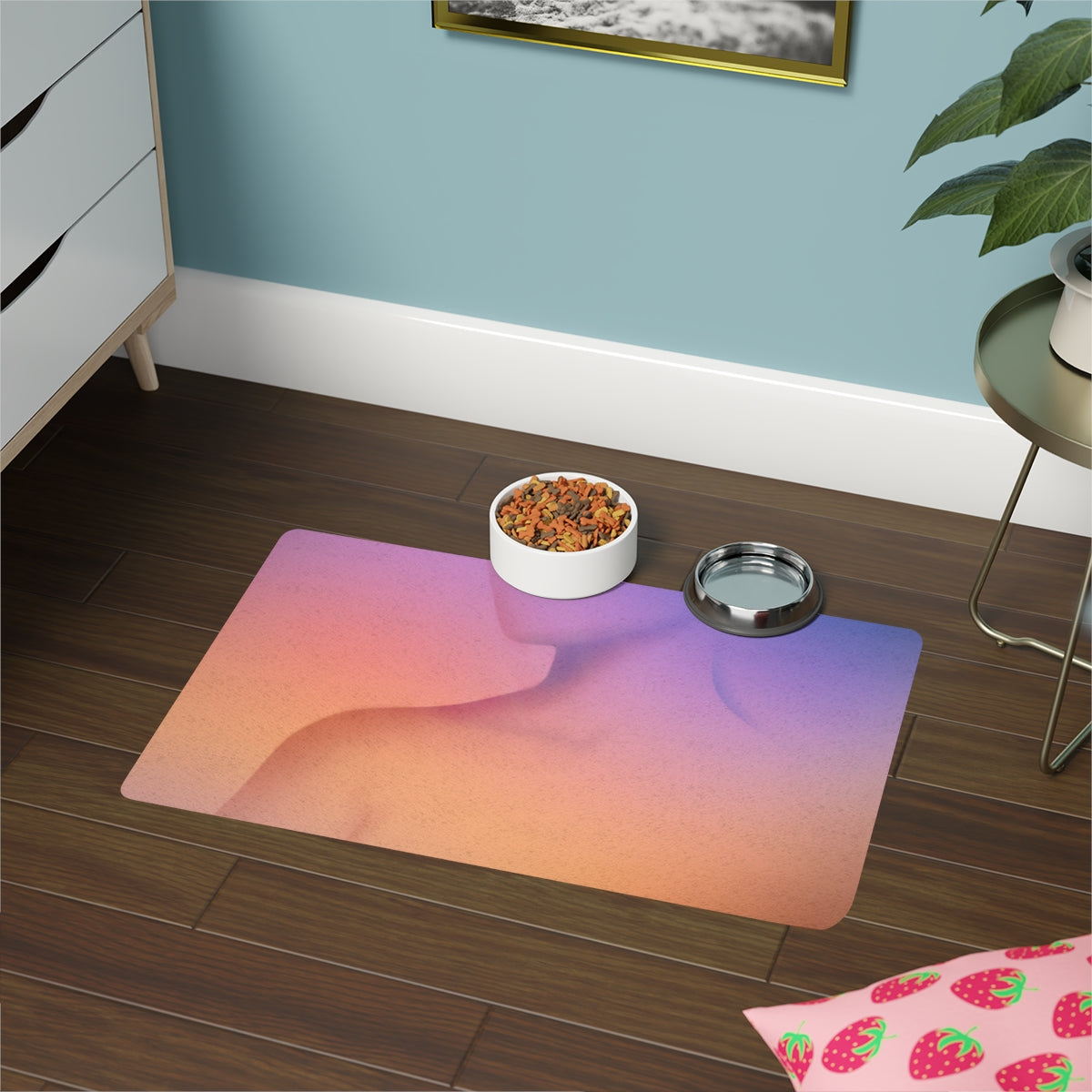 Pet Food Mat 12x18 - Twilight Glow | Echovira Gallery