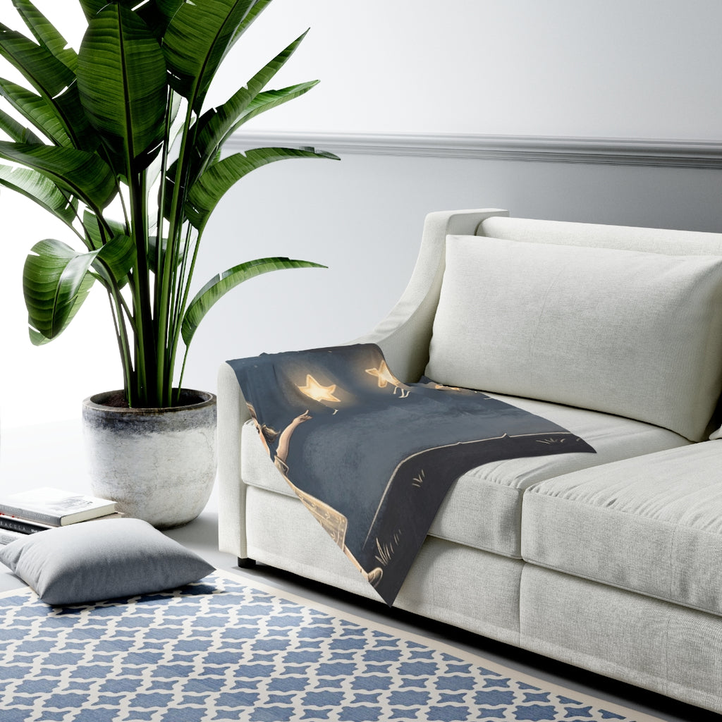 Baby Swaddle Blanket - Starlit Bedtime Wrap | Echovira...