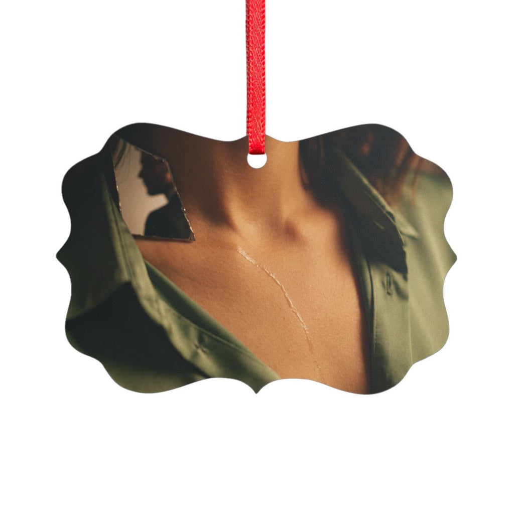 Acrylic Ornament - Silent Echoes Winter Glow | Echovira...