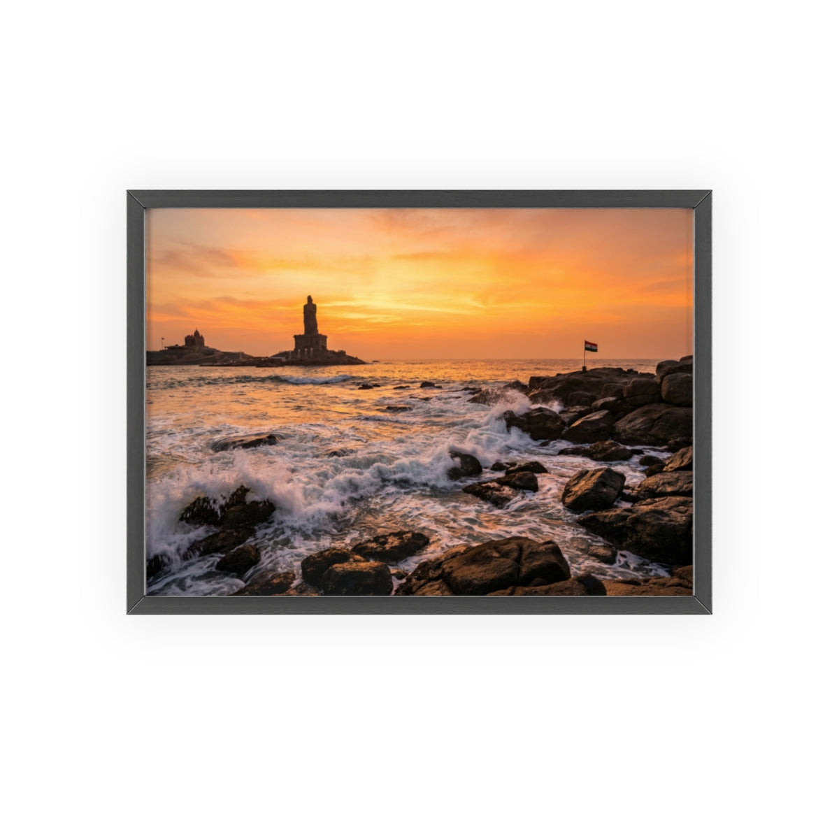 Framed Poster - Golden Hour Horizon