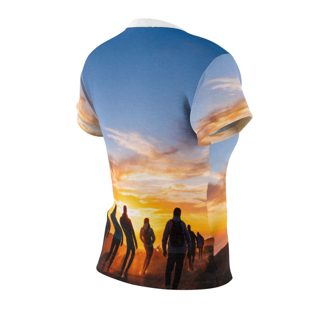 Women's Cut & Sew Tee - Golden Hour Hiker