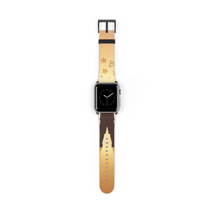 Apple Watch Band - Golden Starlight Horizon