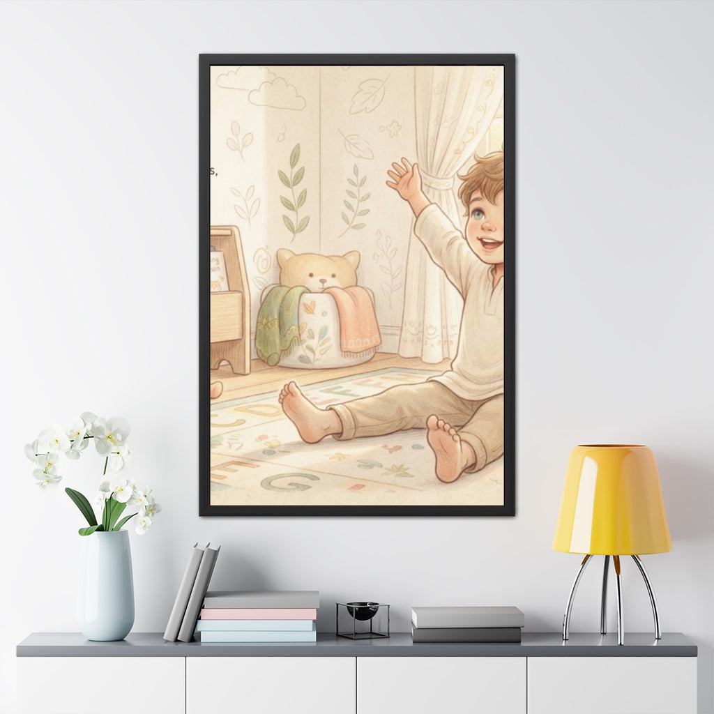 Framed Posters - Wake Up and See (8×12, 9×11, 11×14, 11×17...