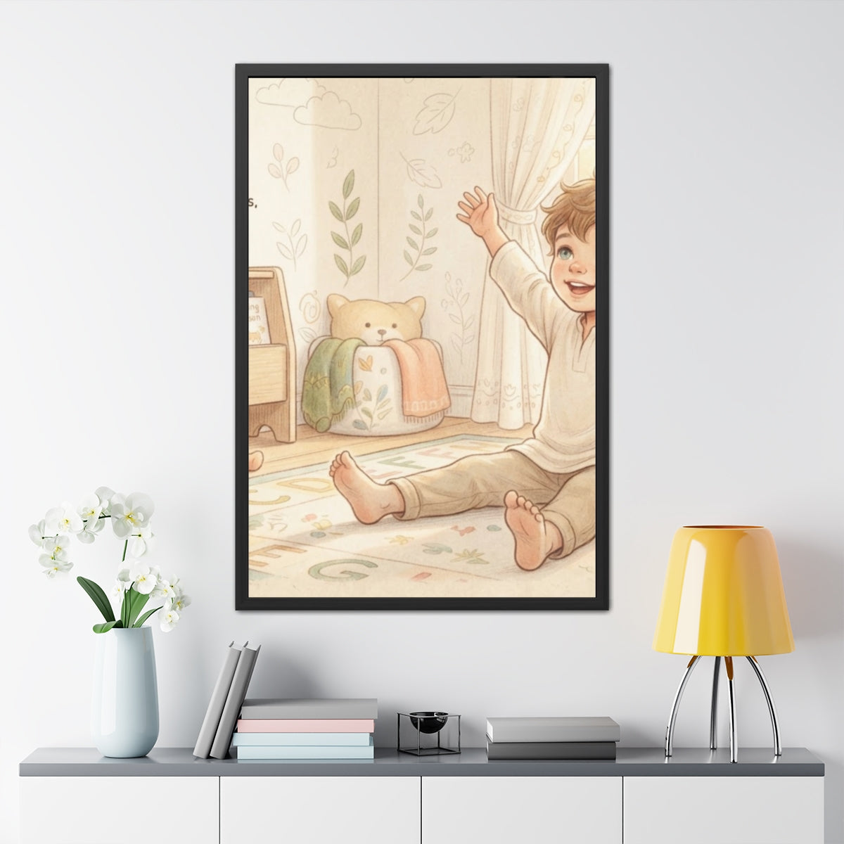 Framed Posters - Wake Up and See (8×12, 9×11, 11×14, 11×17...