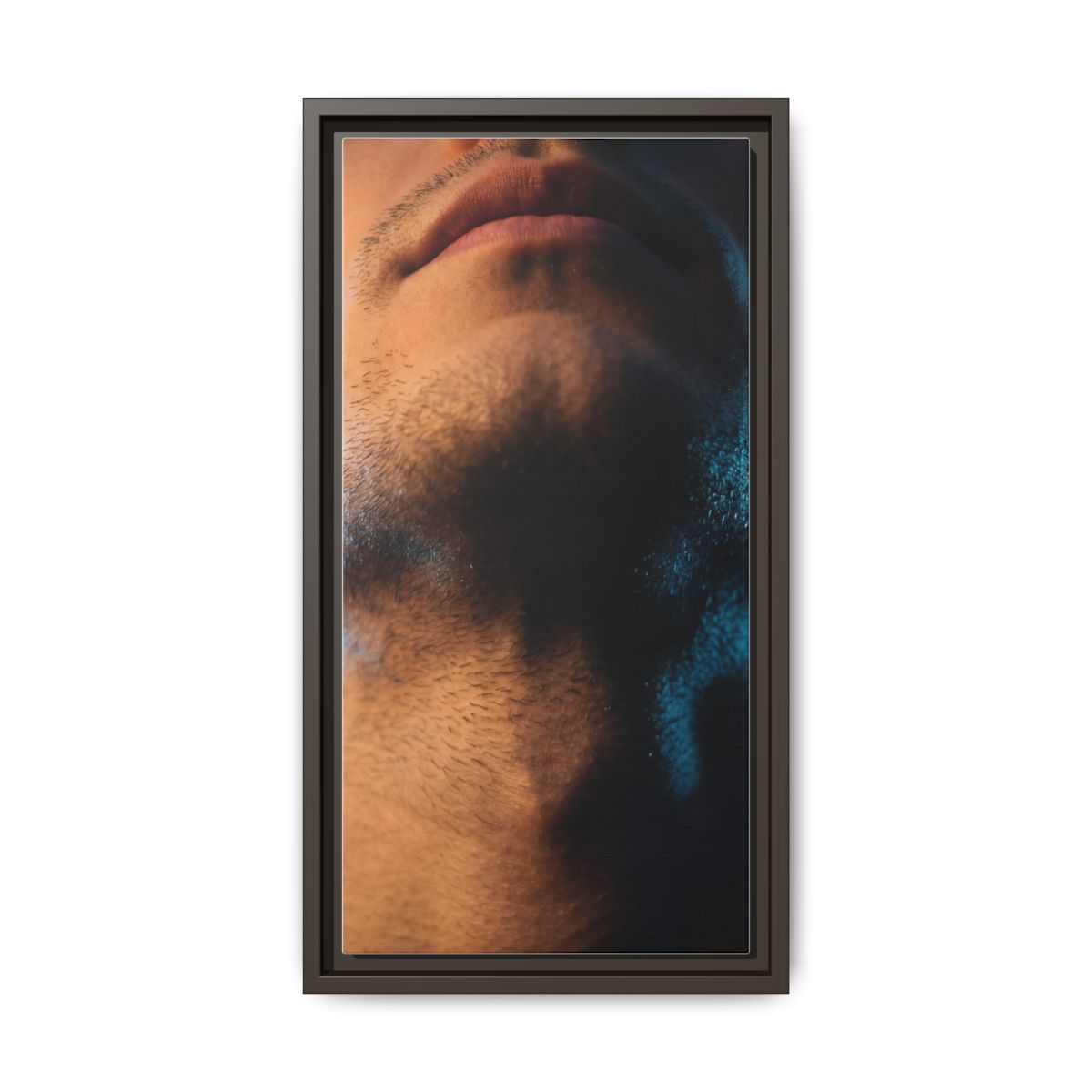 Framed Matte Canvas - Neon Noir