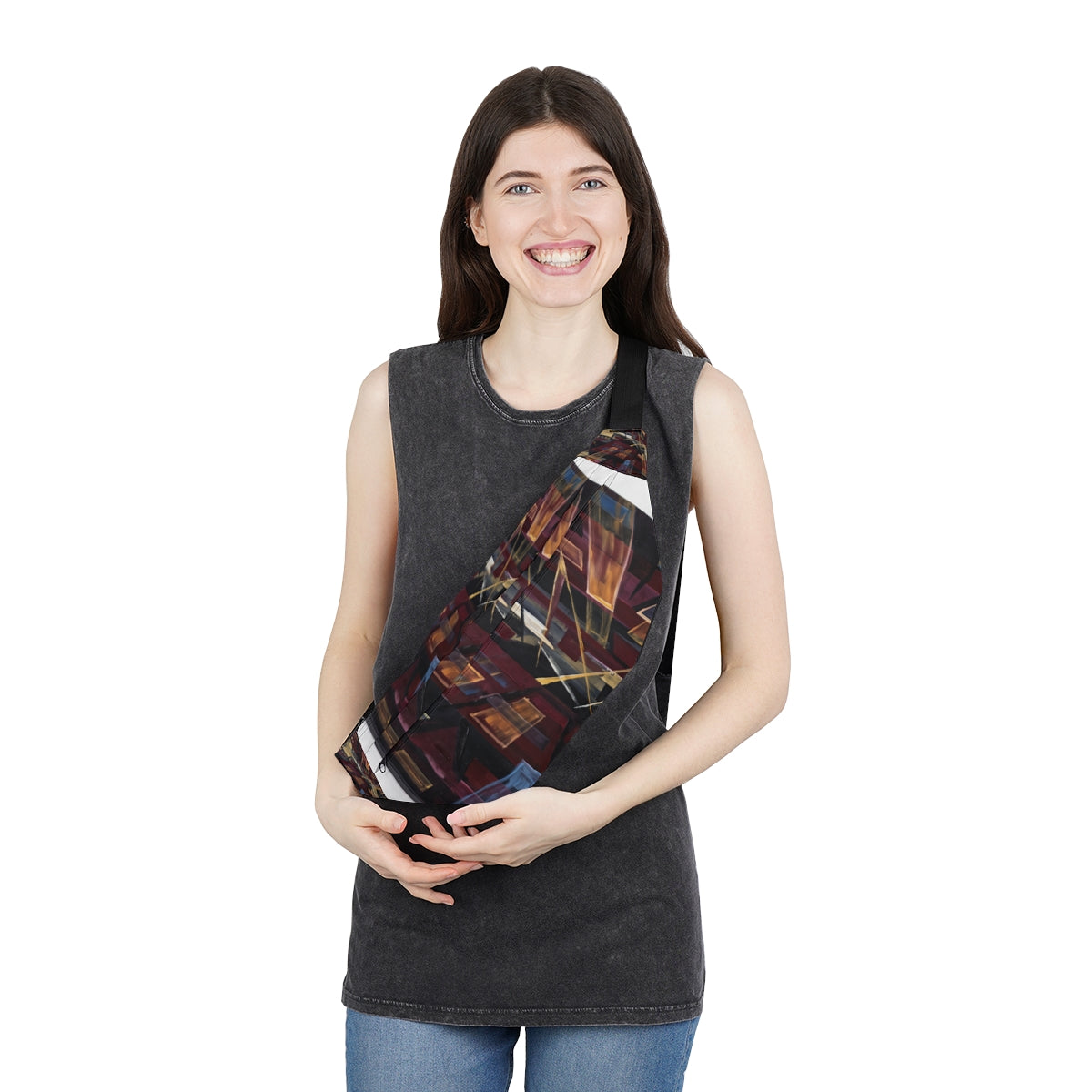 Large Fanny Pack - Urban Perspective | Echovira Gallery