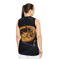 Women's Basketball Jersey Brass Sundial Art