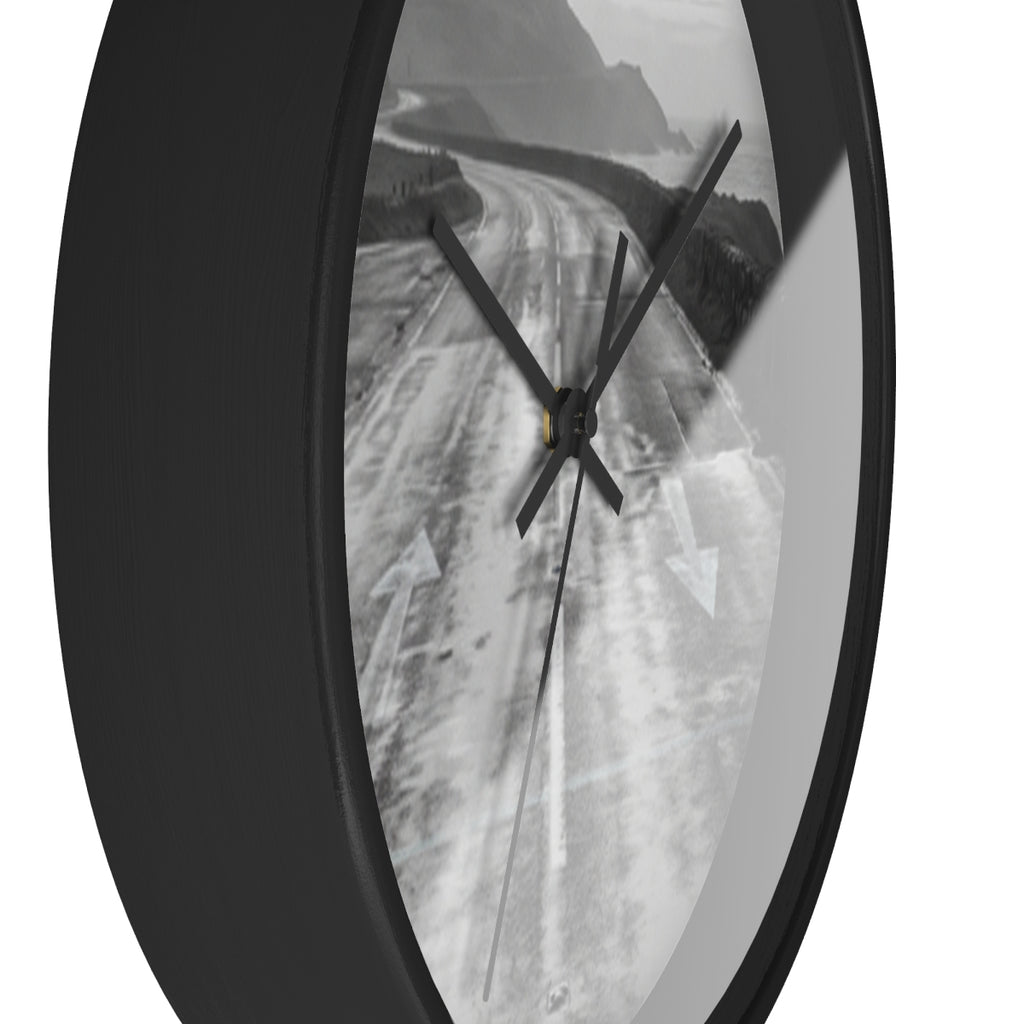 Wall Clock - Silent Highway Travel | Echovira Gallery