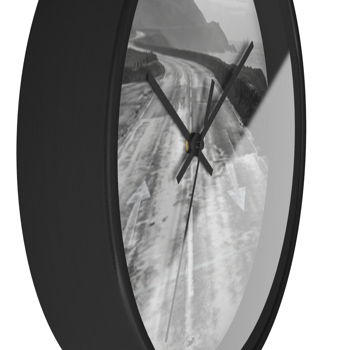 Wall Clock - Silent Highway Travel | Echovira Gallery