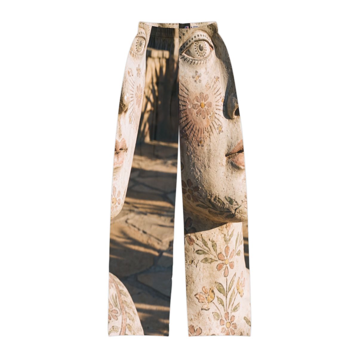 Kids Lounge Pants Mediterranean Clay Bust Art