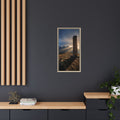 Framed Matte Canvas - Sun Peak