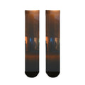 Sublimation Crew Socks - Shadowed Alleyway Mystery Art Print...