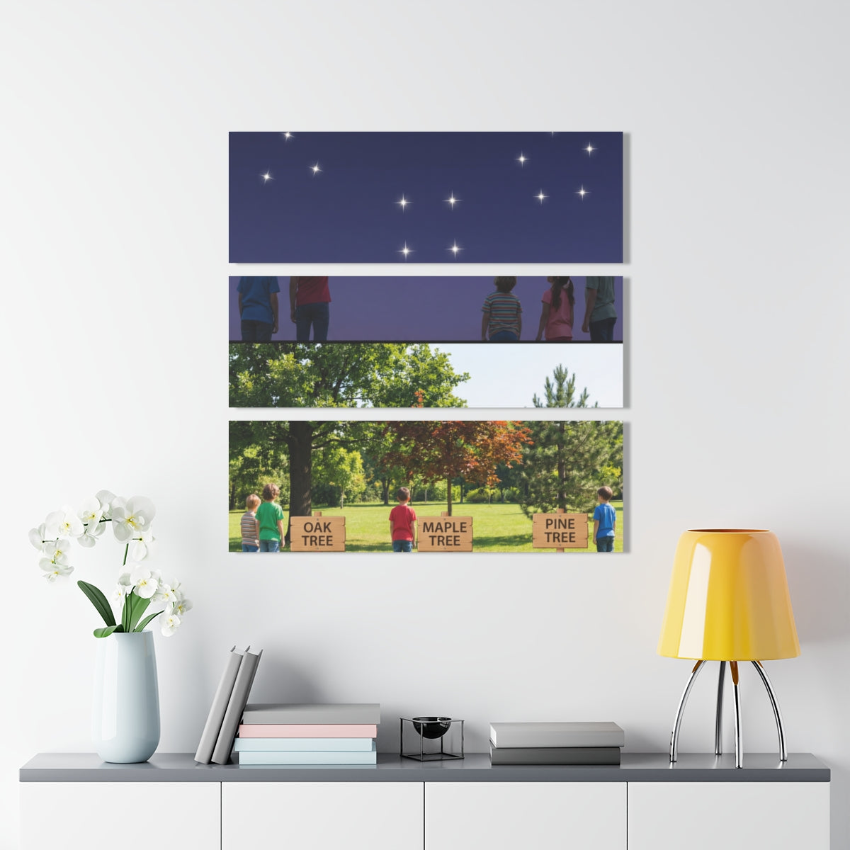 Acrylic Triptych Print - Nature Class — Landscape