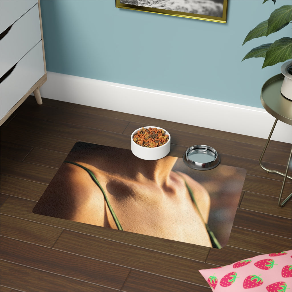 Haustierfuttermatte (30x45 cm) – Glanz der Goldenen Stunde