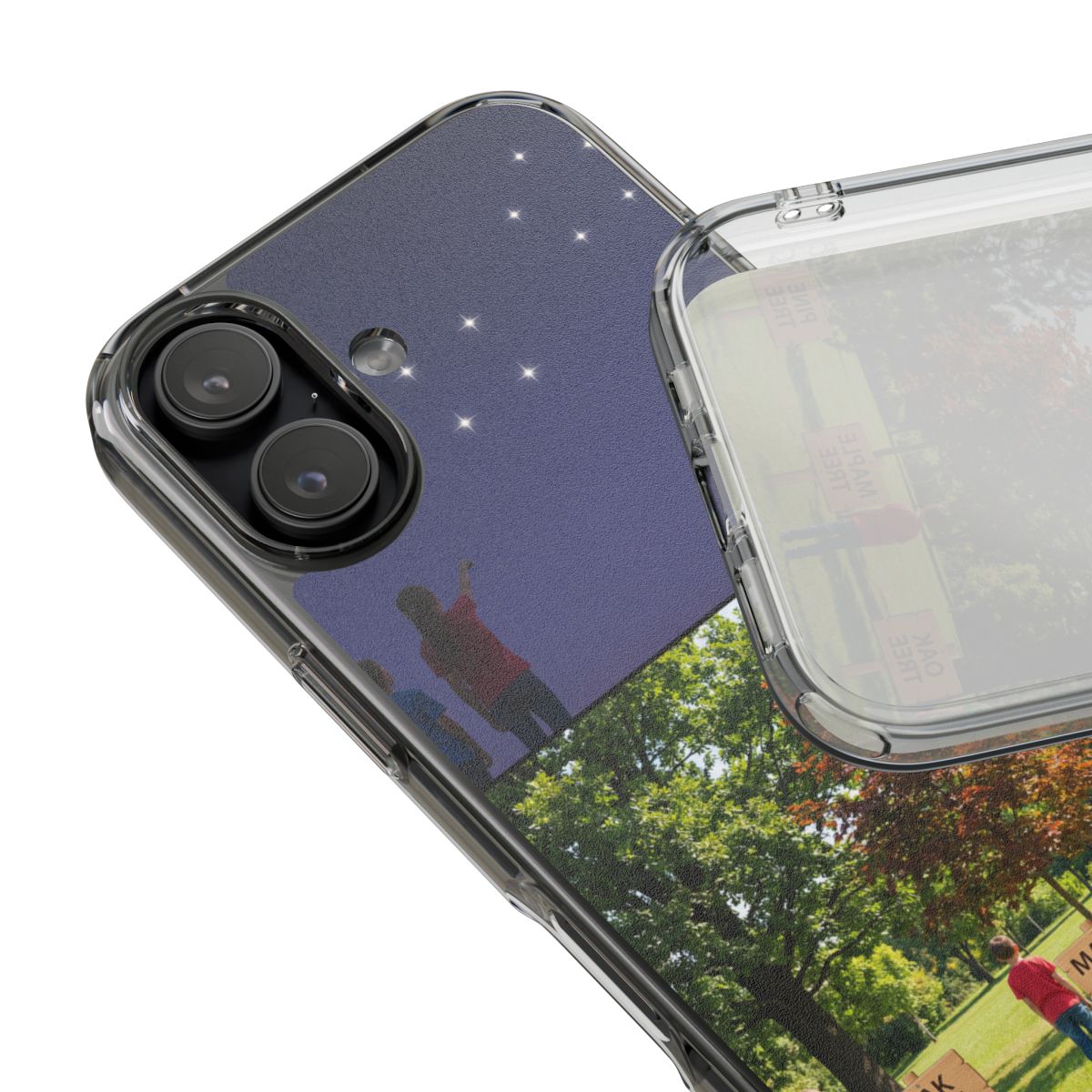Clear Impact-Resistant Case - Starry Shield