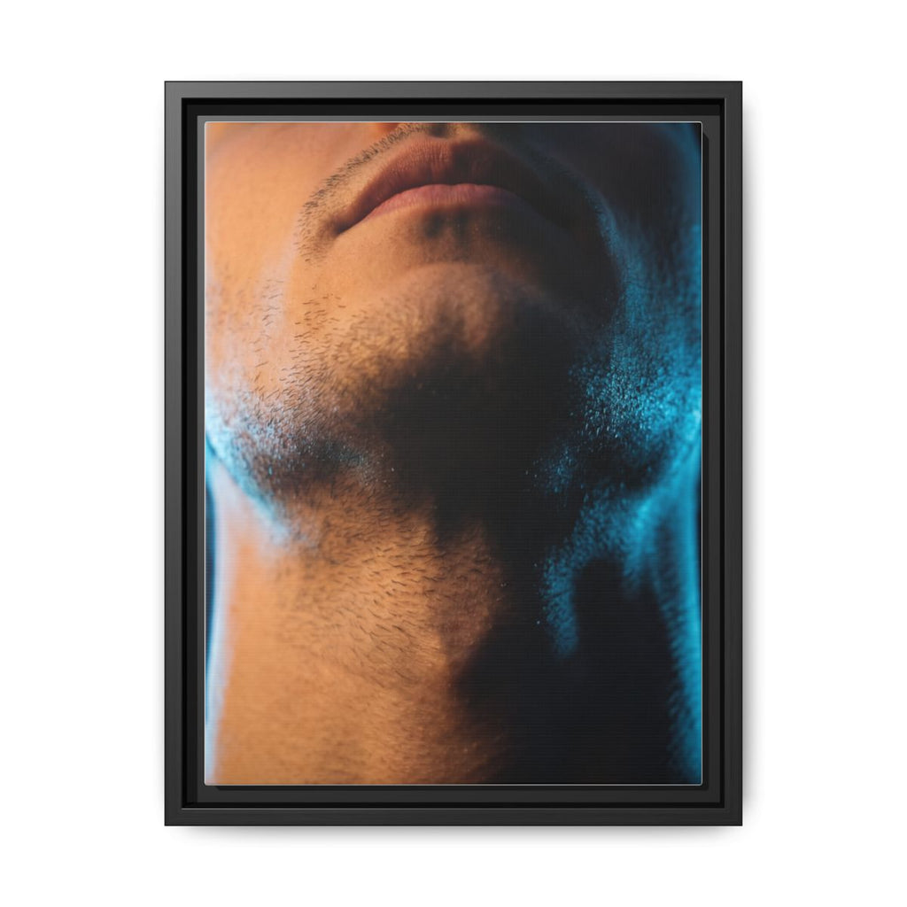 Framed Matte Canvas - Neon Noir