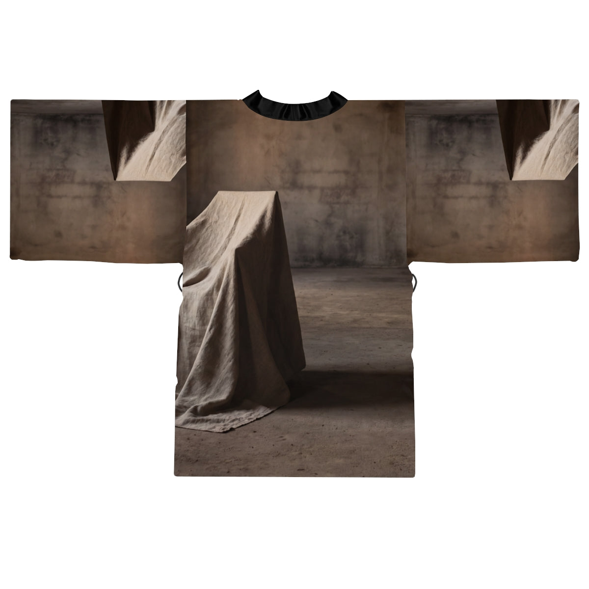 Kimono Robe - Sculptural Stillness Loungewear