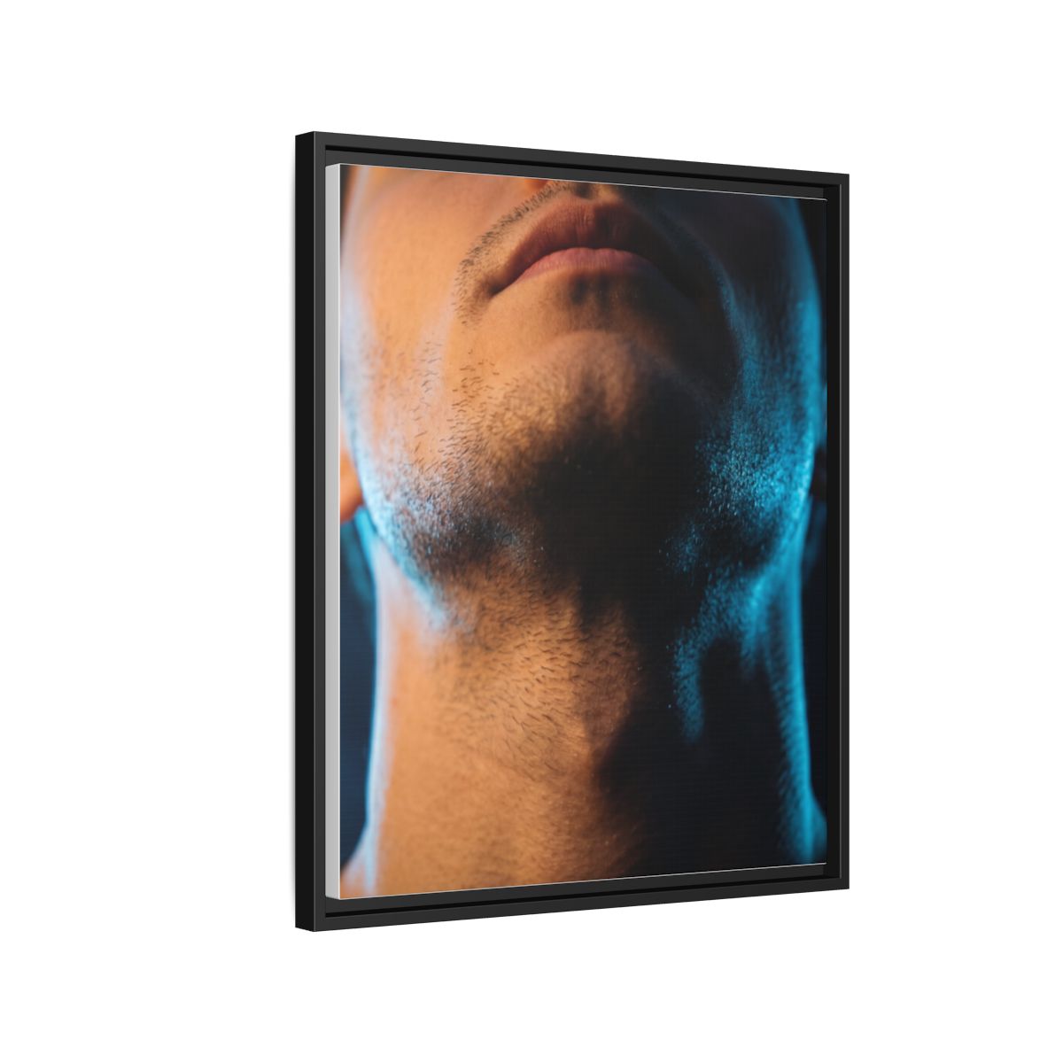 Framed Matte Canvas - Neon Noir