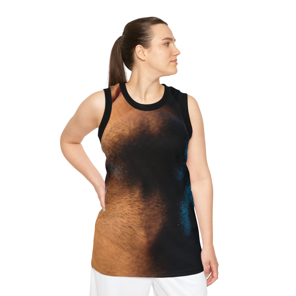 Unisex Basketball Jersey - Neon Court