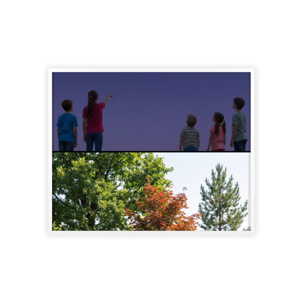 Posters with Wooden Frame - Woodland Explorer