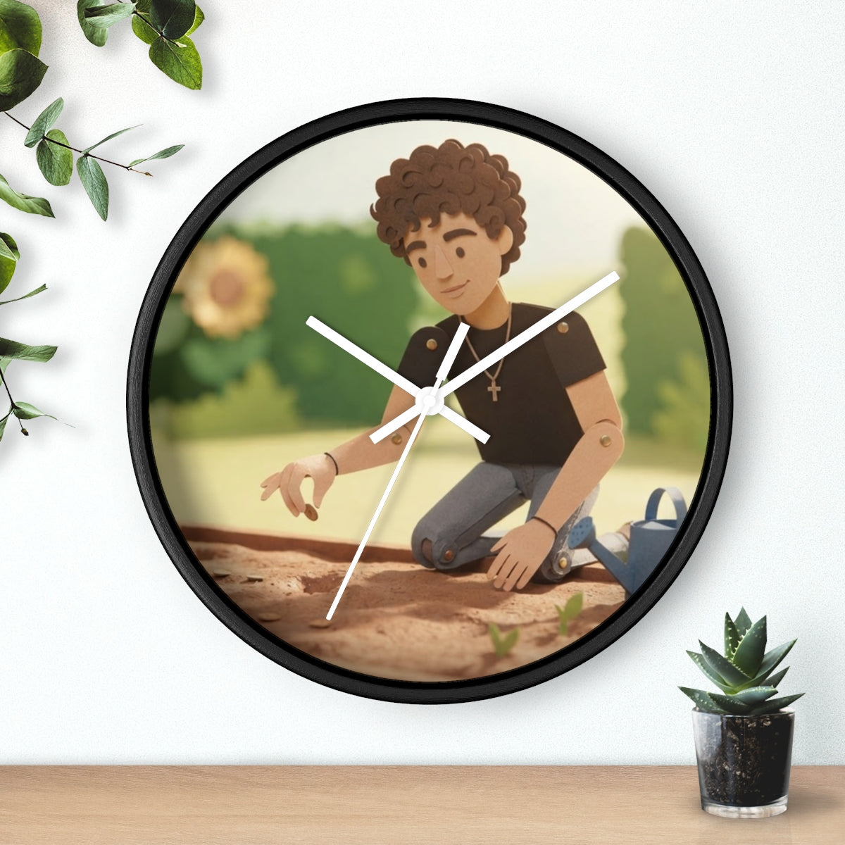 Wall Clock - Little Sprout Garden | Echovira Gallery
