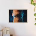 Wooden Framed Poster - Midnight Glow