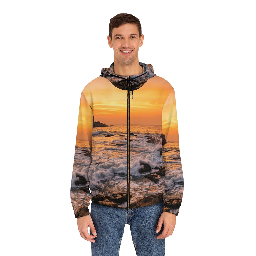 Men's Full-Zip Hoodie - Golden Coast