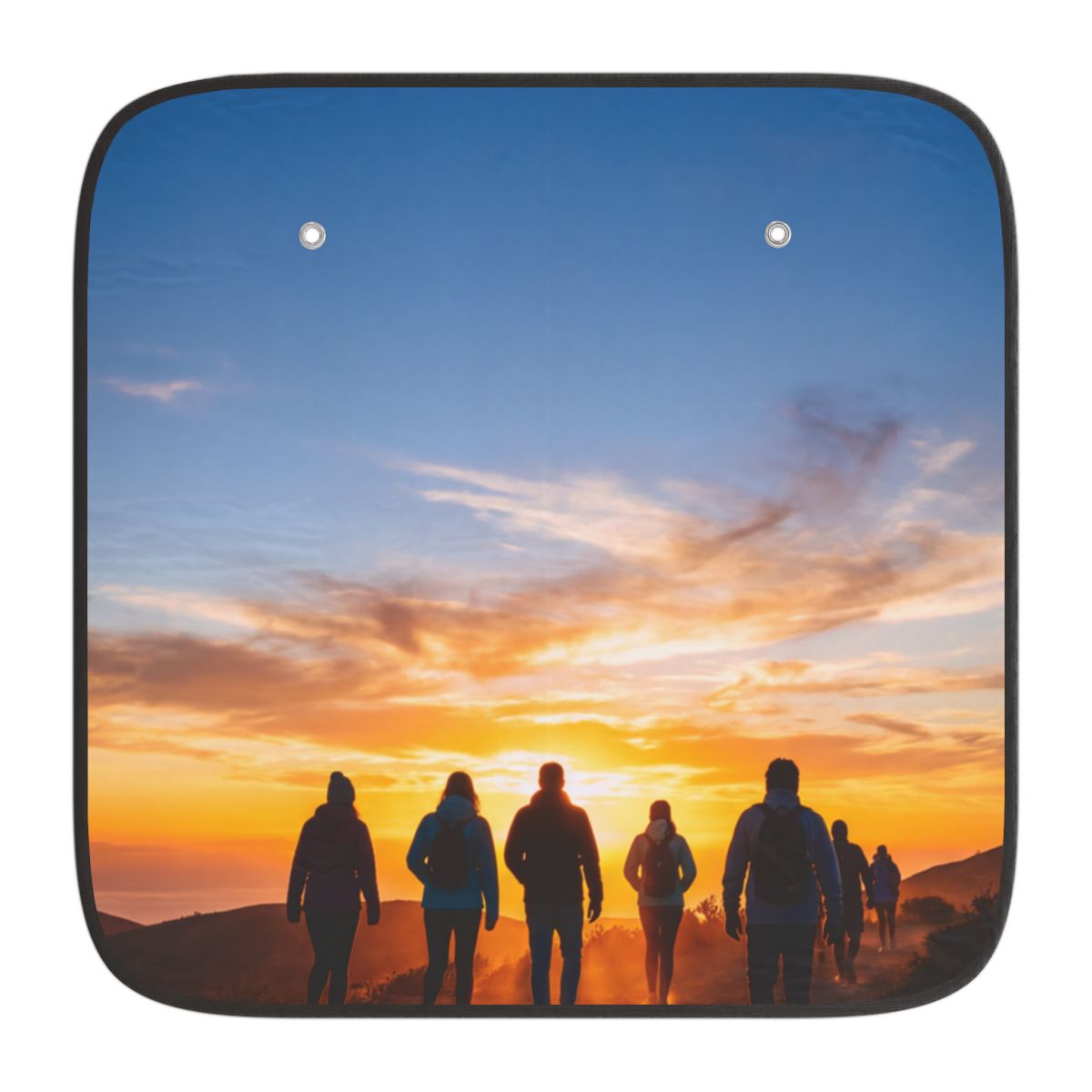 Car Sun Shades - Sunset Mountain Drive
