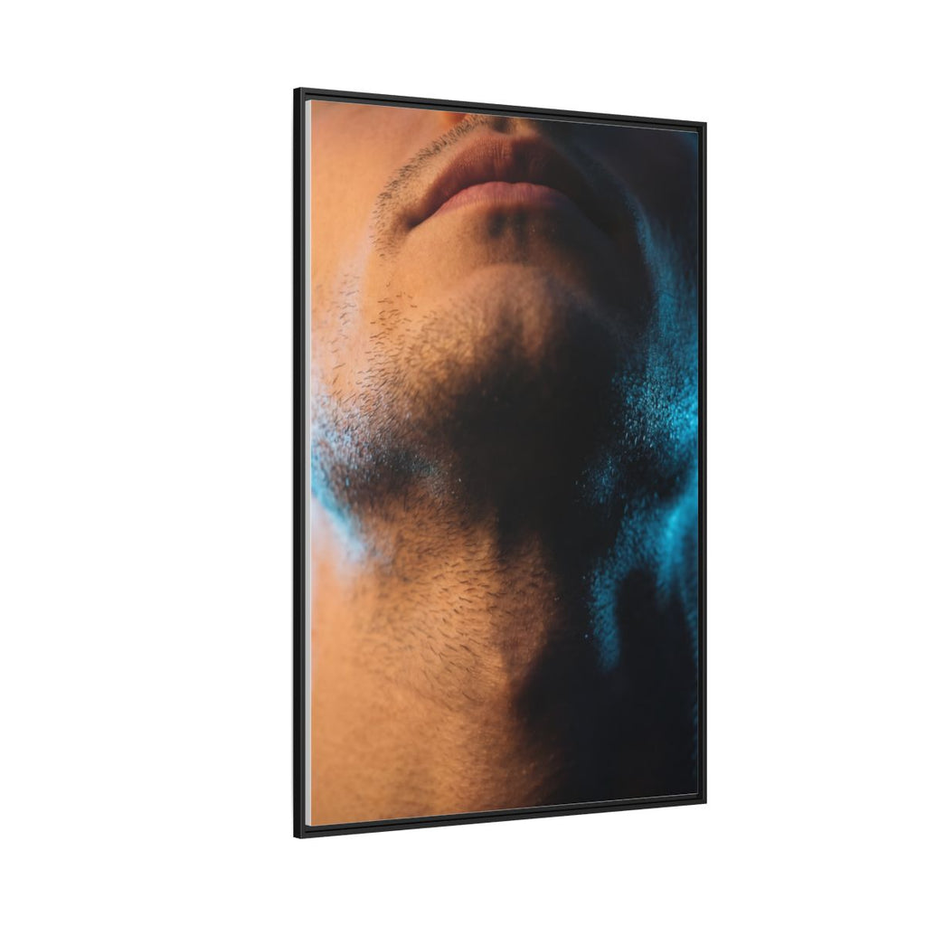 Framed Matte Canvas - Neon Noir