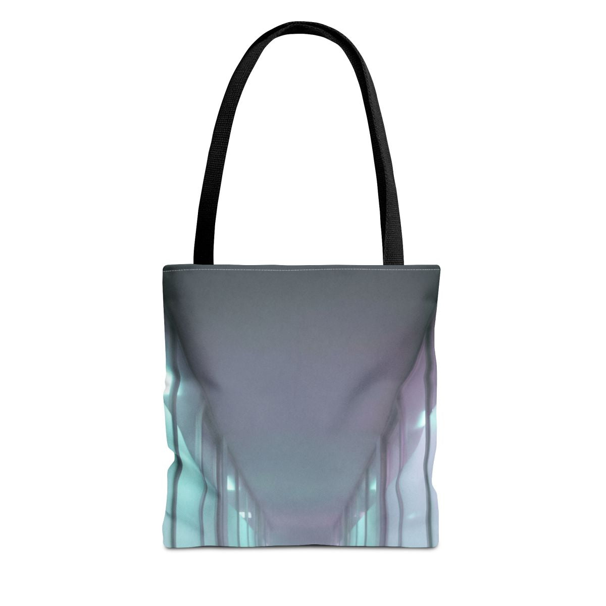 Tote Bag - Liminal Corridor Fog Art Print | Echovira Gallery