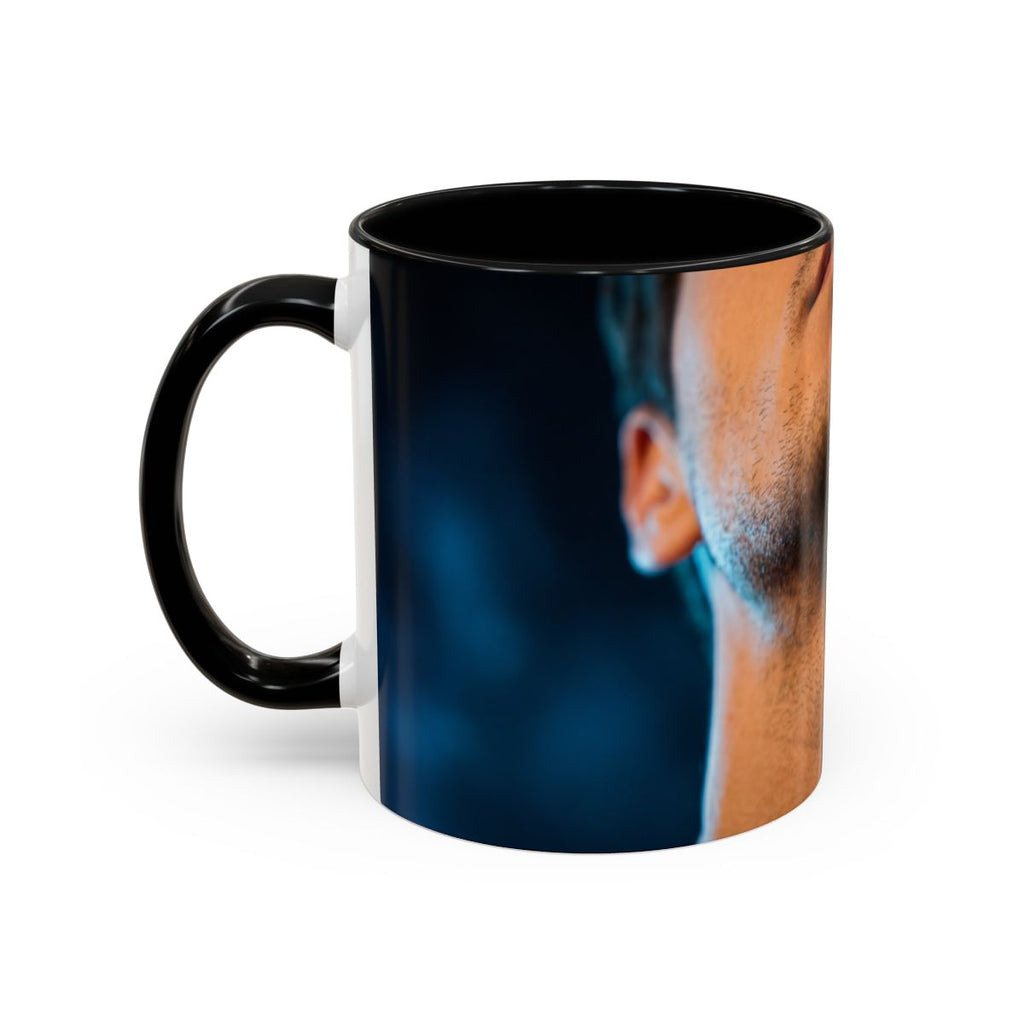 Accent Coffee Mug - Neon Noir Vibe