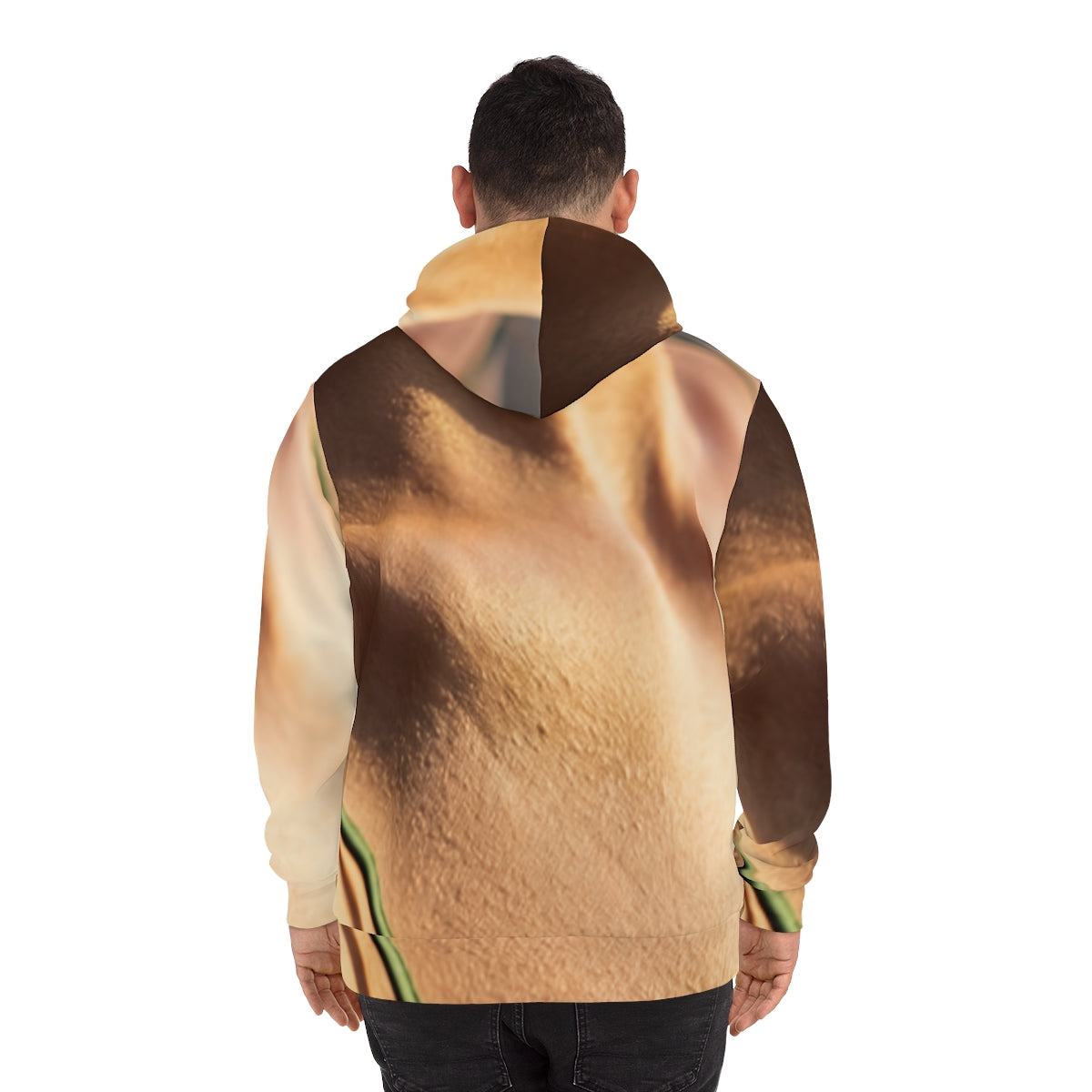 Men's Fashion Hoodie - Sunset Silk Cozy Fit | Echovira...