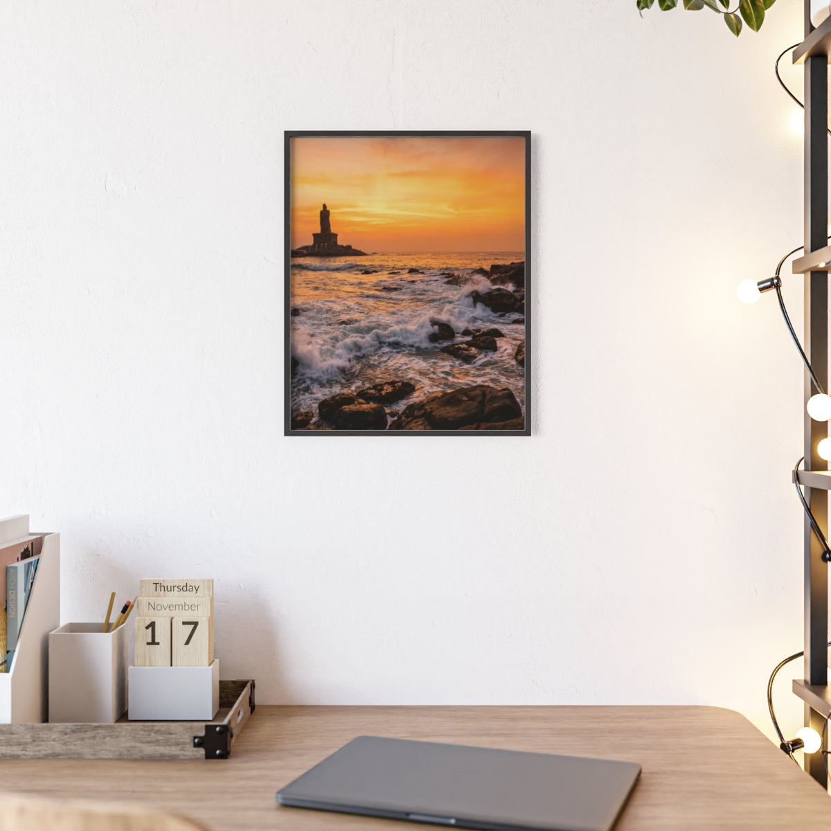 Framed Poster - Golden Hour Horizon
