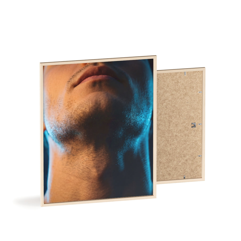 Wooden Framed Poster - Midnight Glow