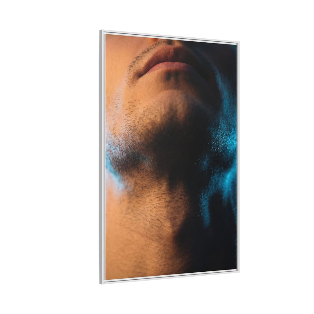Framed Matte Canvas - Neon Noir